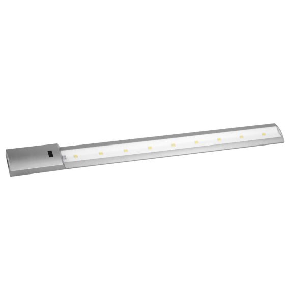 Ud. Matel regleta led plata amb sensor 60x5.5cm. 10w llum freda