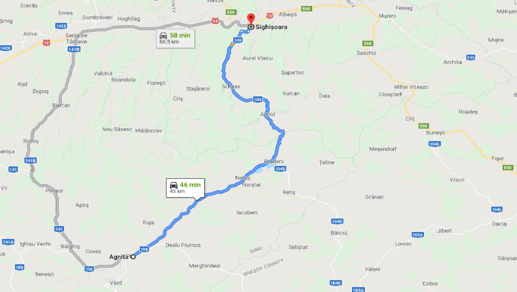 agnita sighisoara