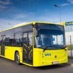 Autobuz Tursib care circulă pe străzile din Sibiu, afectat de devieri din cauza lucrărilor.