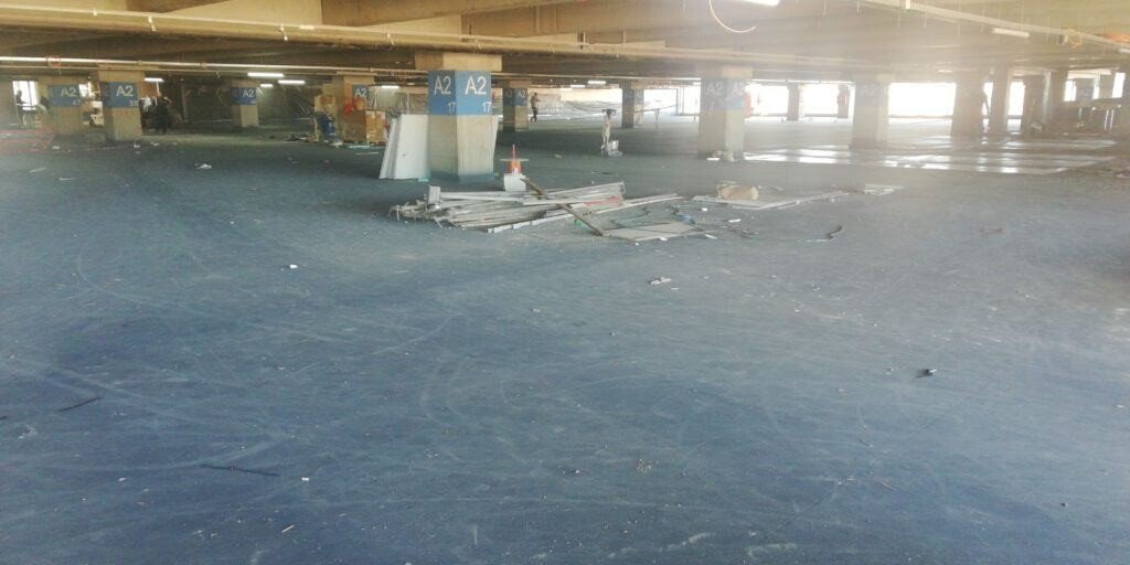 VIDEO / FOTO EXCLUSIV - Se lucrează intens la finalizarea noului Mall din Sibiu