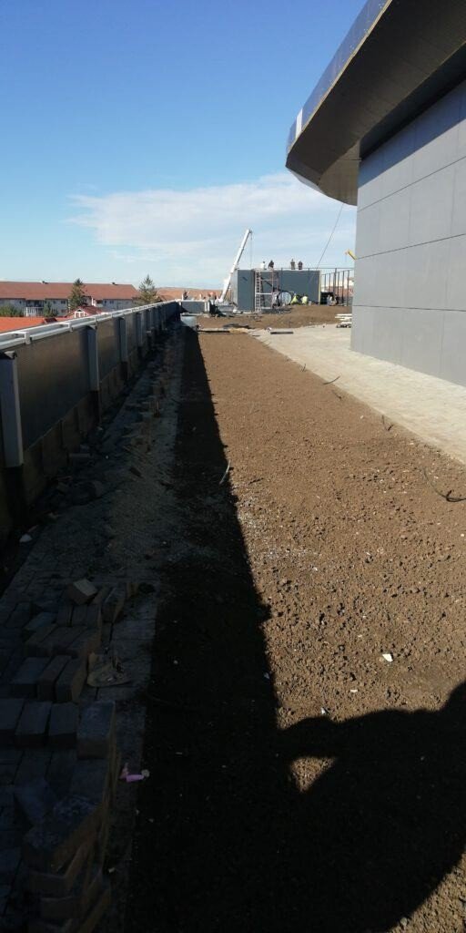 VIDEO / FOTO EXCLUSIV - Se lucrează intens la finalizarea noului Mall din Sibiu