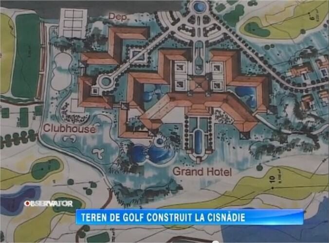 teren golf cisnadie
