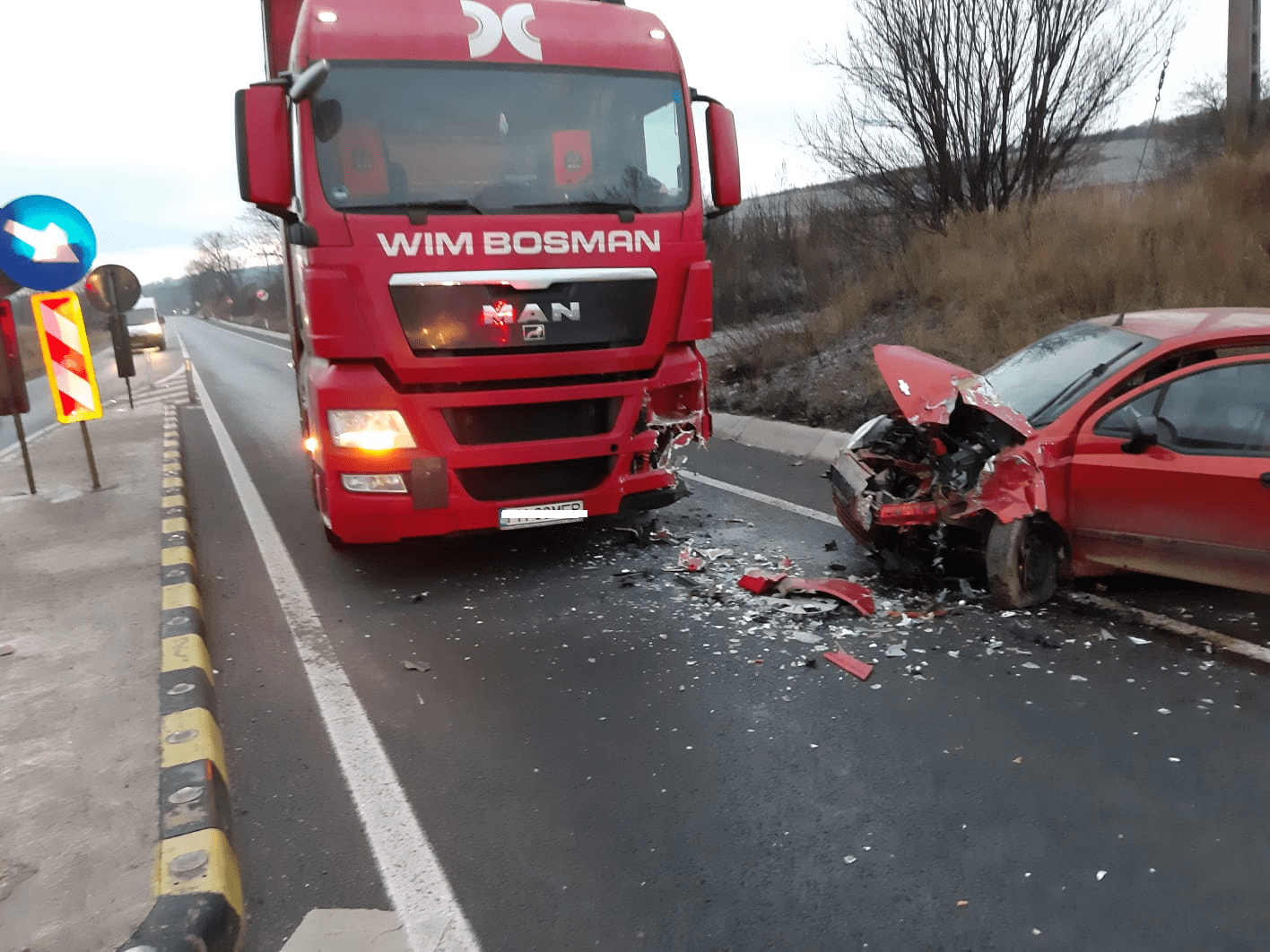 Accident DN14 Slimnic