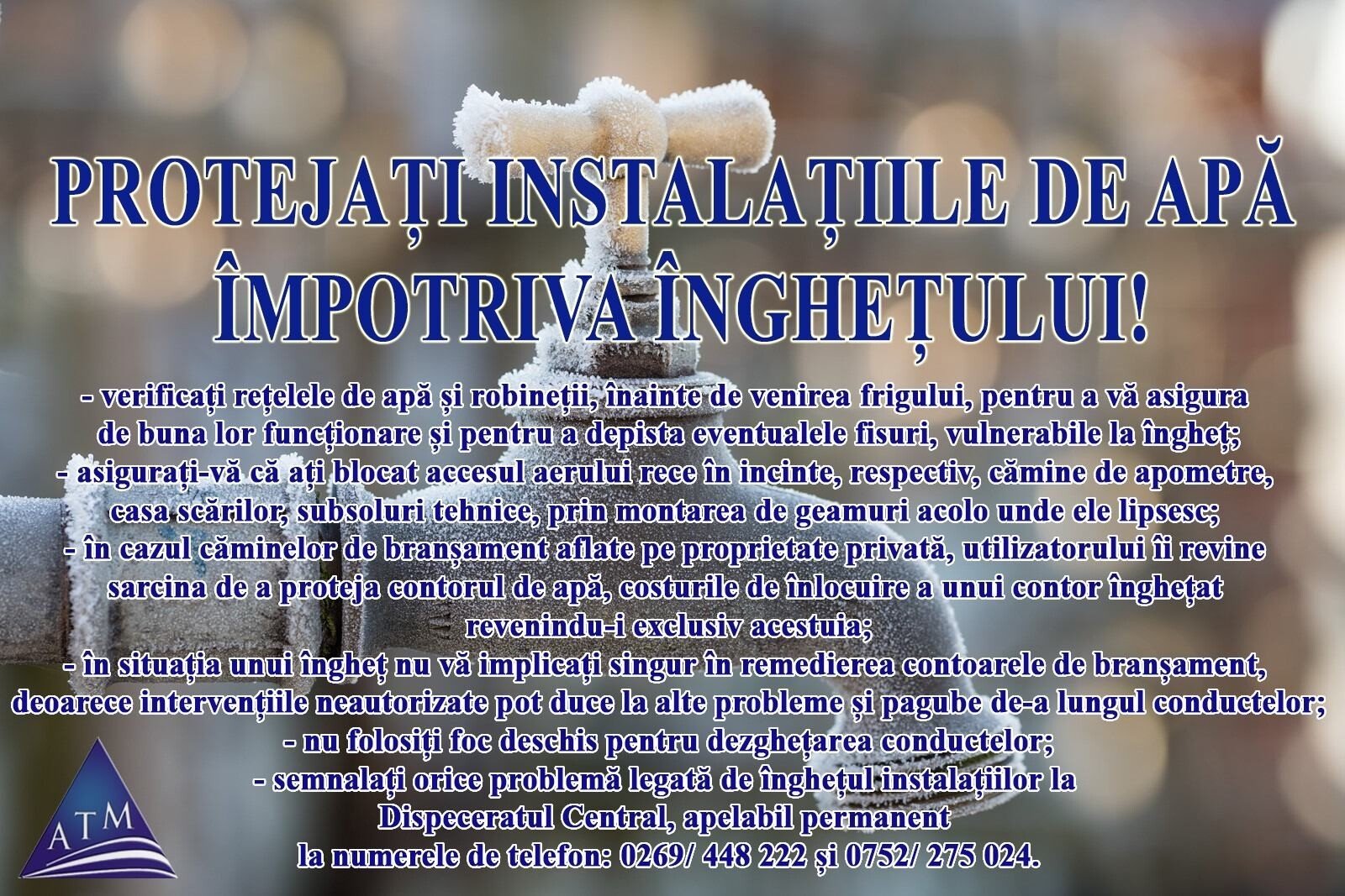 protejati instalatiile