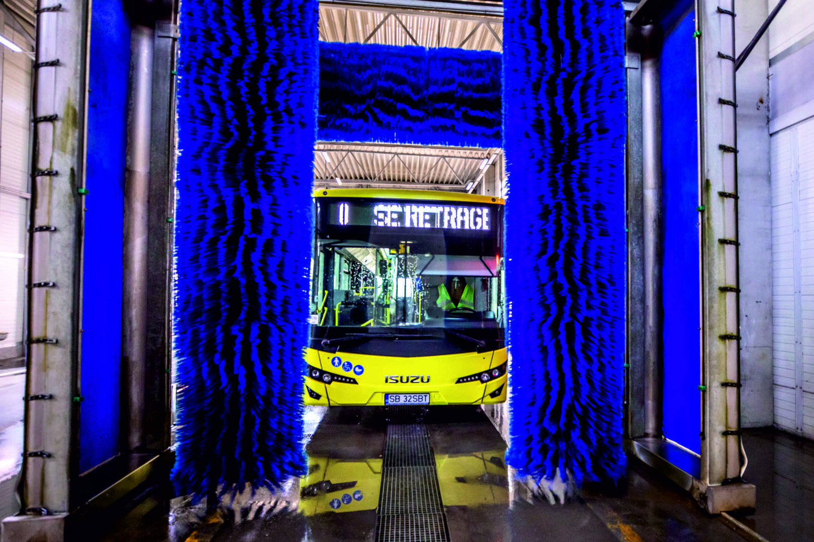 Tursib spalare autobuz Tursib spalare autobuz