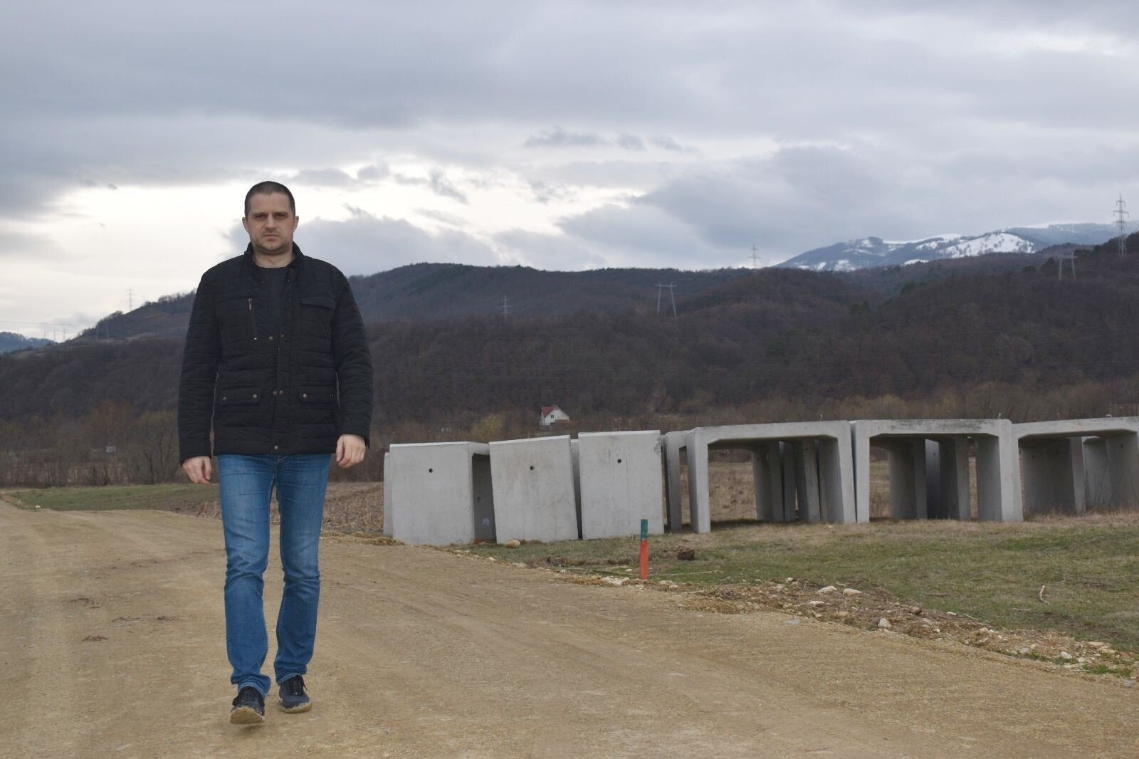 BT santier autostrada