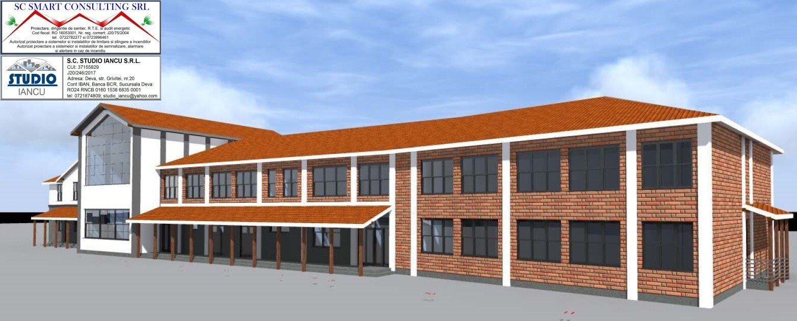 Foto Randare grafica viitor centru ULBS Rusciori