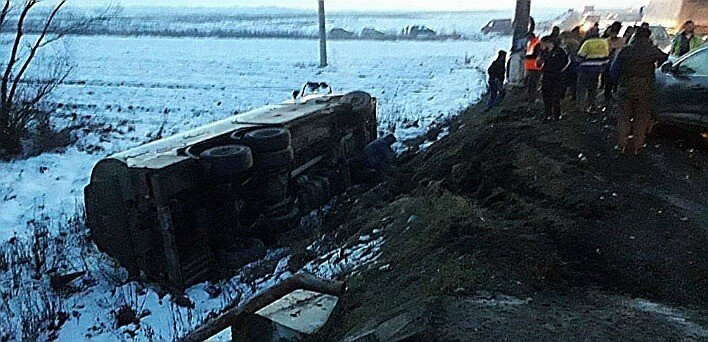 Accident grav lângă localitatea Dridif IMG