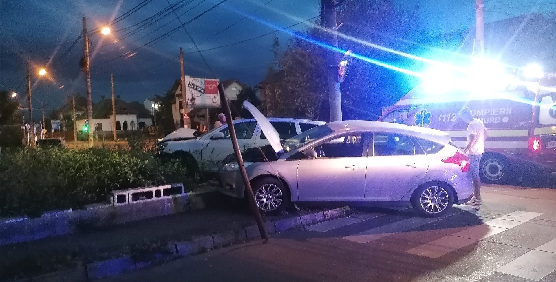 Accident cu victime pe strada Argeşului din Sibiu IMG scaled