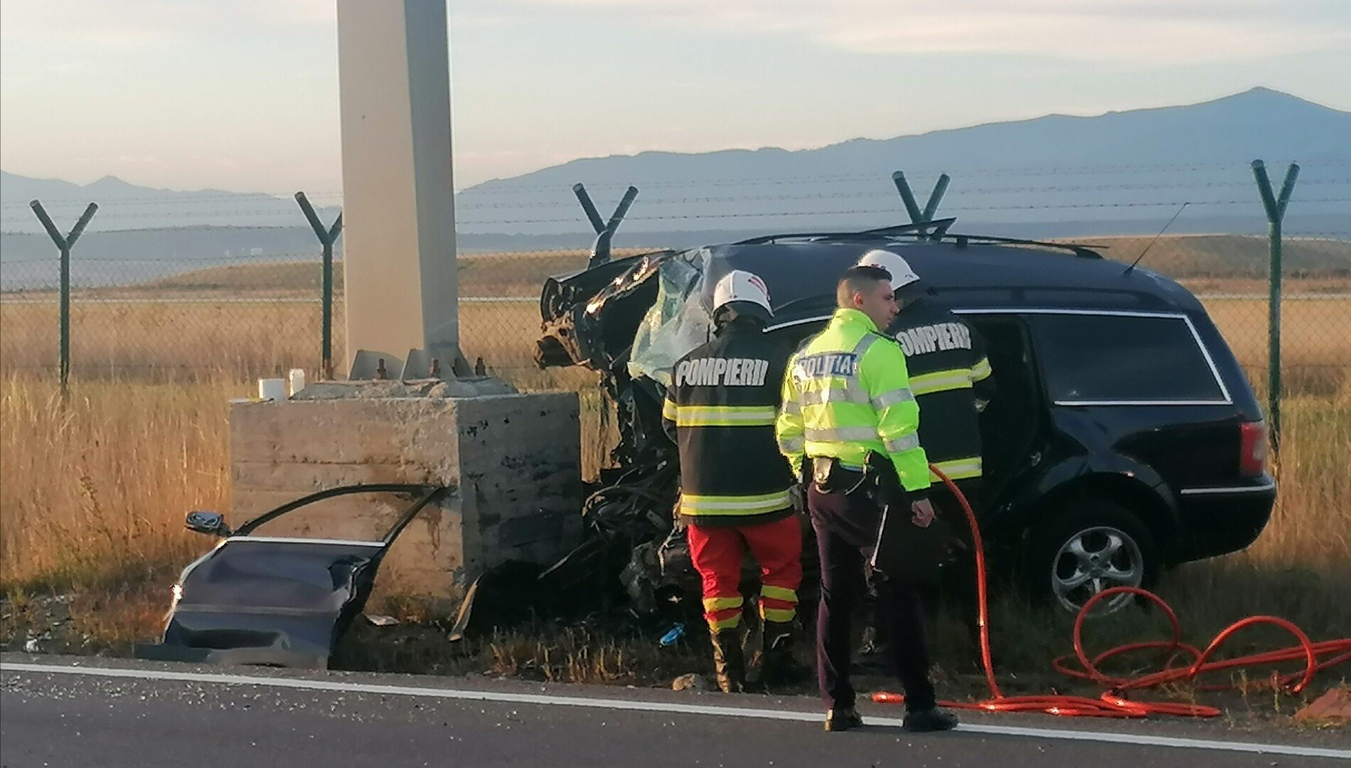 Accident mortal lângă Aeroportul Sibiu IMG scaled