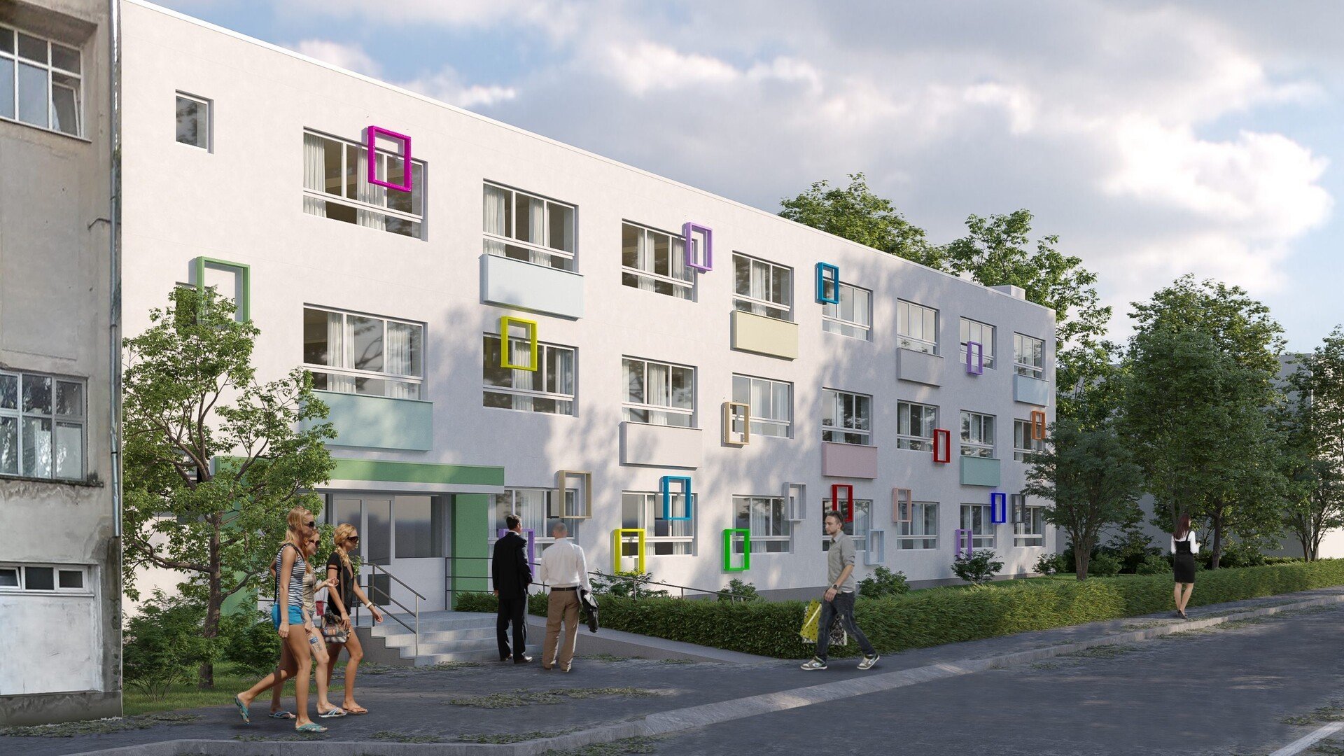 randare corp Liceul Economic  scaled