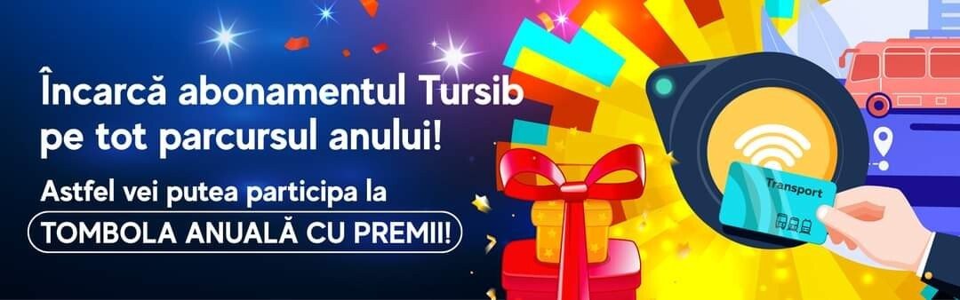Înscrieri la „Tombola client fidel Tursib”