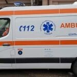 Locul faptei pe Bulevardul Vasile Milea din Sibiu după incidentul grav cu bărbatul înjunghiat.