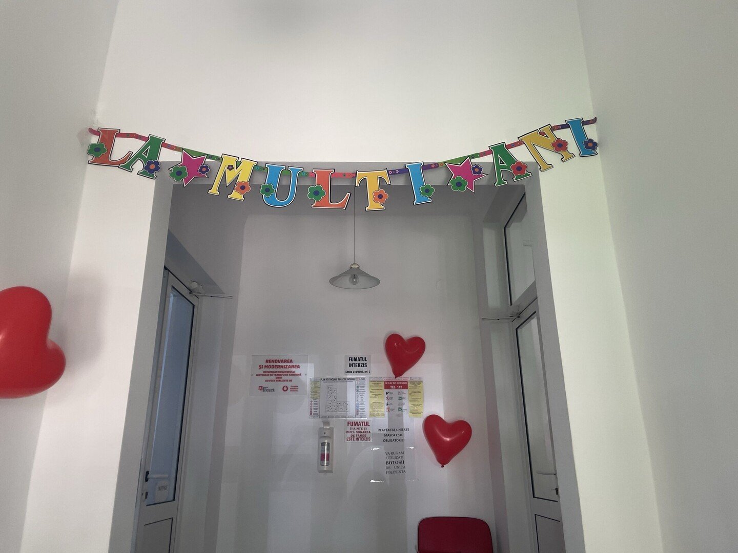 Ziua internațională a donatorului de sânge sărbătorită la Centrul de Transfuzie Sanguină Sibiu