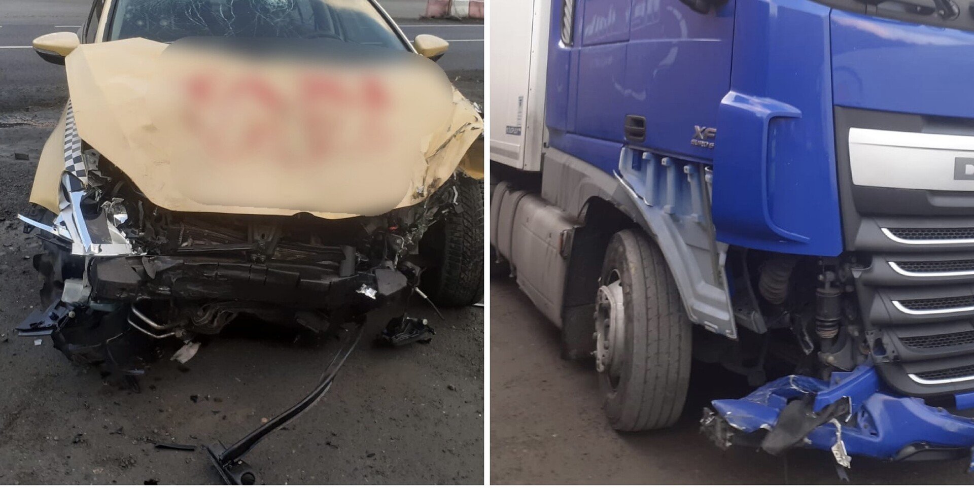 TIR implicat în accidentul mortal de pe DN7, cu poliția la locul faptei