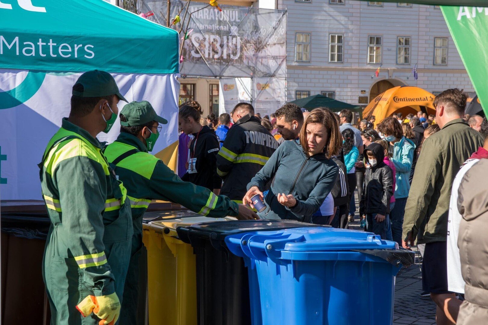 SOMA Sibiu: Cum puteți înlocui pubela deteriorată