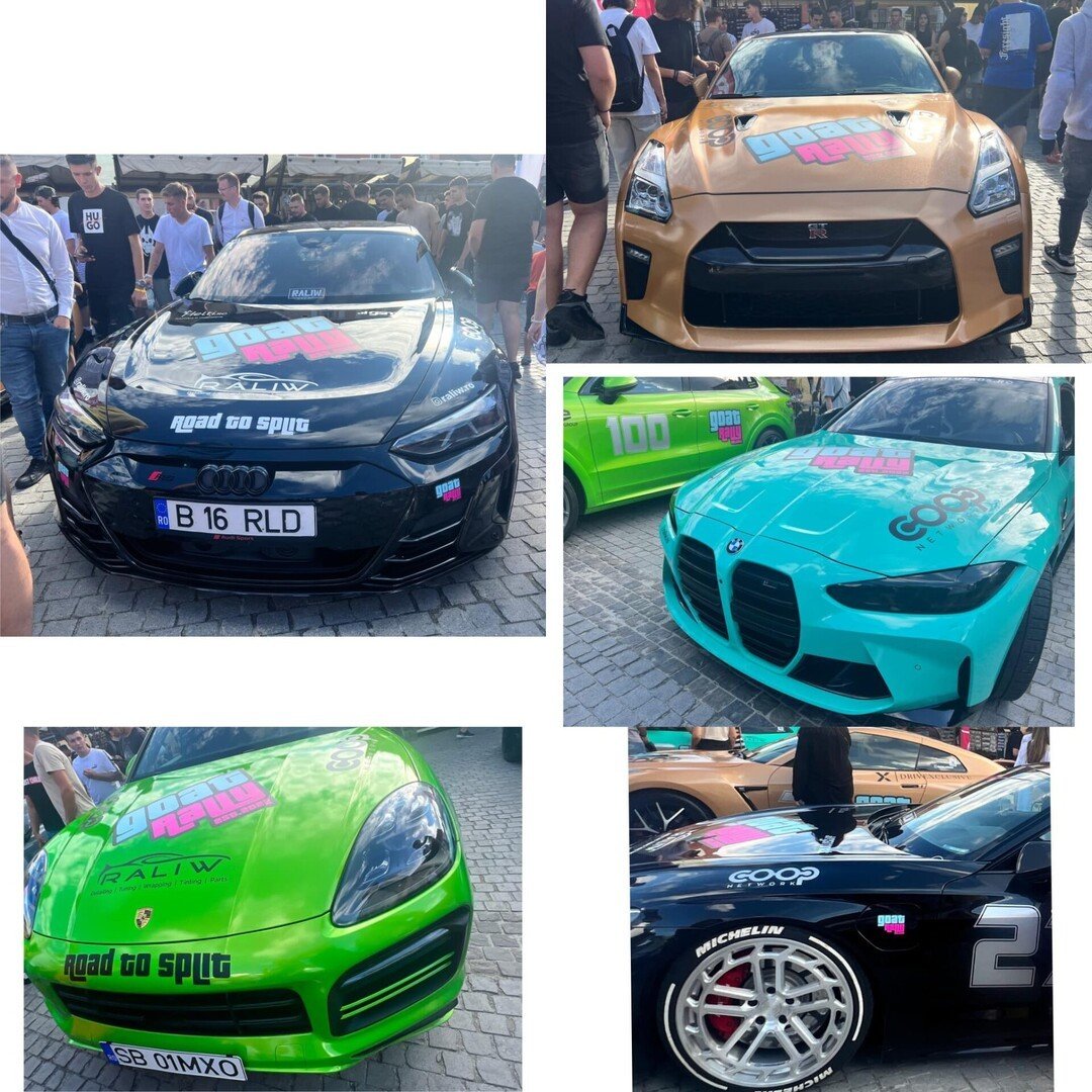 Goat Rally Cars Goat Rally 2023: Mașini de lux la start în Sibiu