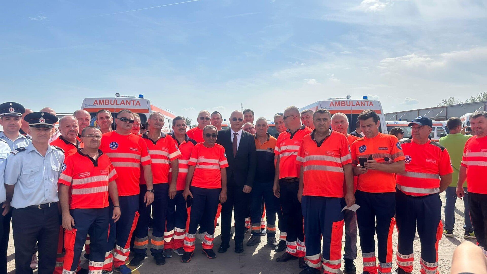 Ambulanță modernă a Serviciului Județean Sibiu, echipată pentru urgențe