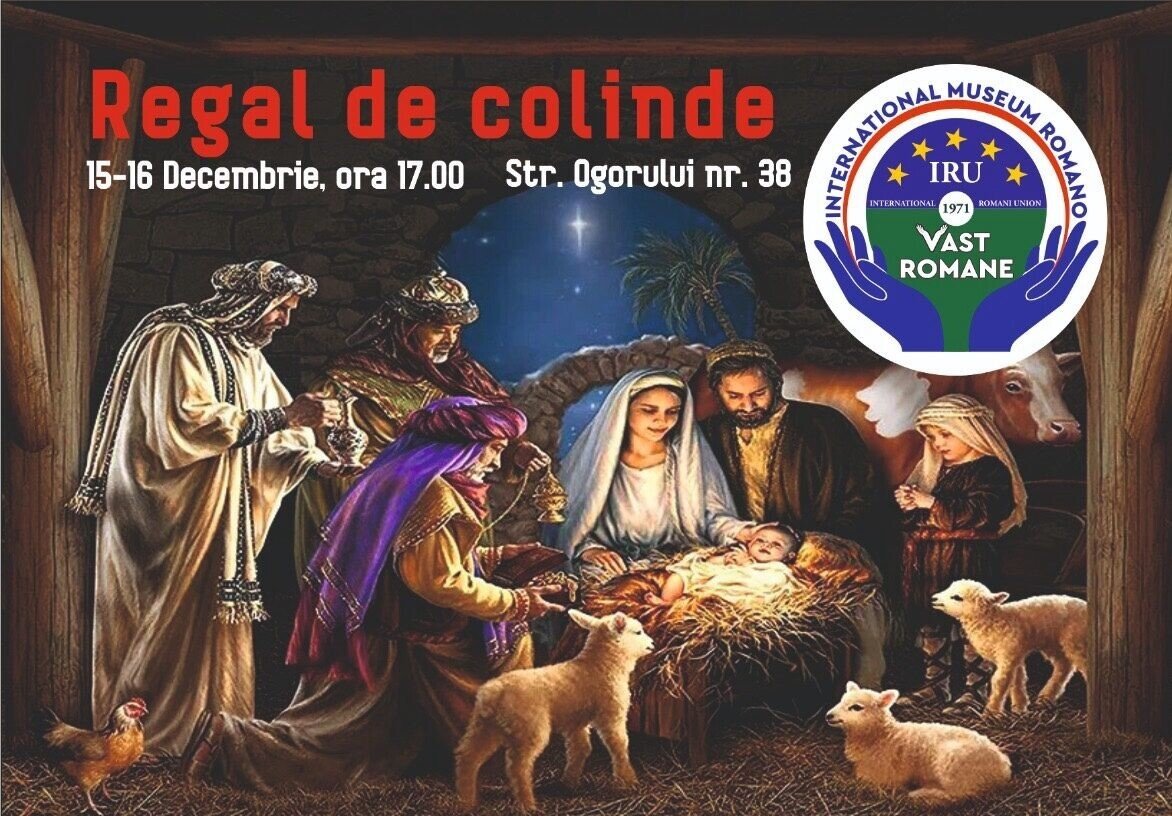 Concert de colinde organizat de Asociația International Romani Union Iru din Sibiu