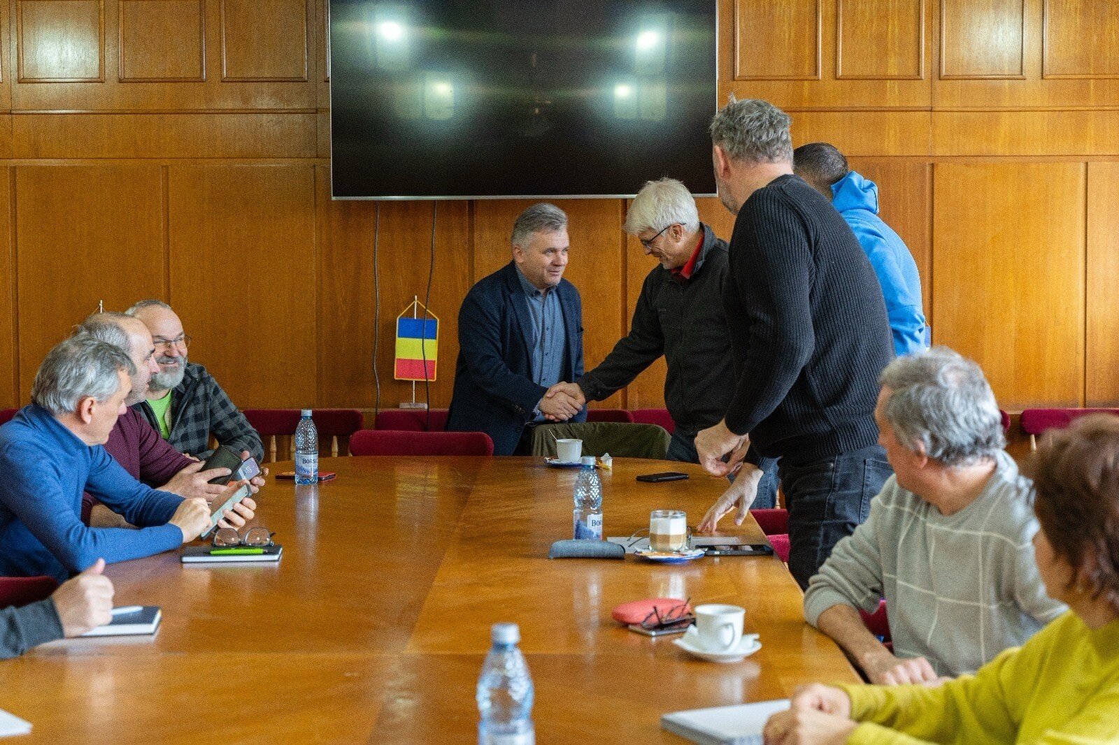 Întâlnire cu reprezentanții cluburilor sportive din municipiul Mediaș