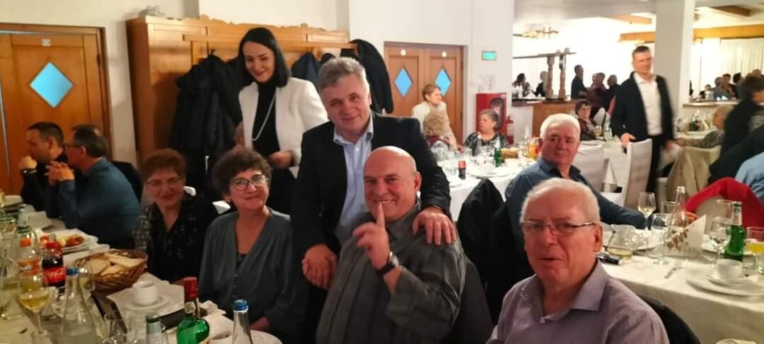 Primarul Mediașului, Gheorghe Roman și deputata Christine Thellmann au petrecut Revelionul cu medieșenii