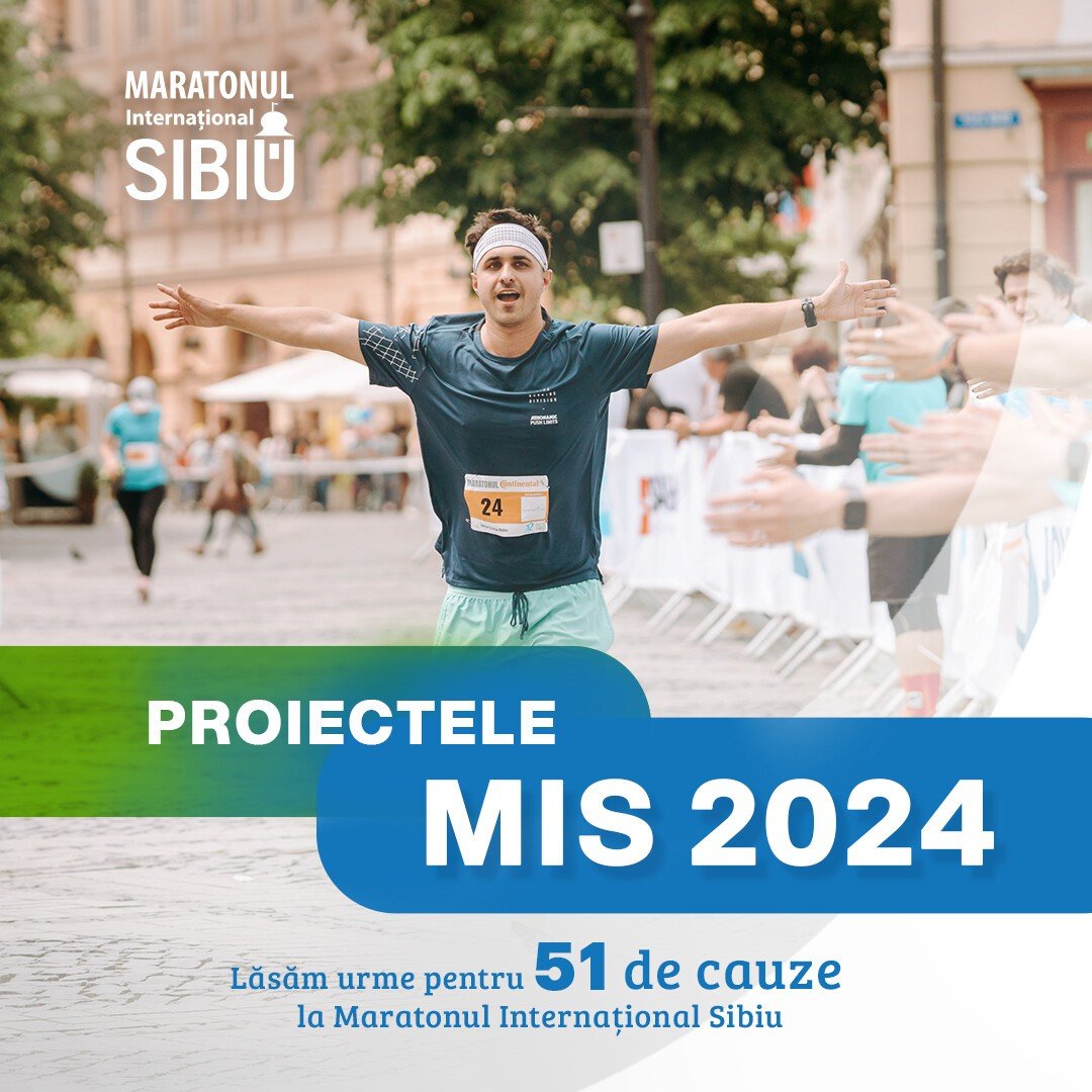Cea de-a 13-a ediție a Maratonului Internațional Sibiu va cuprinde cel mai mare număr de cauze din istoria evenimentului