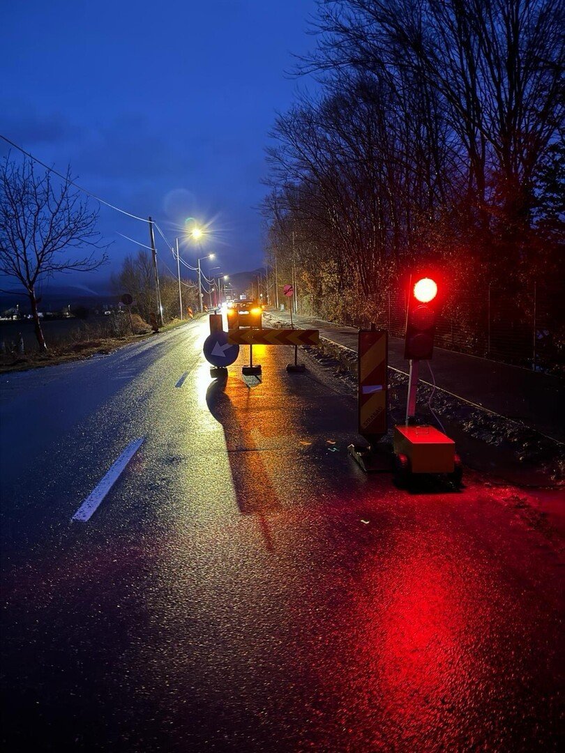 Drumuri și Poduri Sibiu atenționează șoferii să circule cu atenție sporită pe DJ 106 C Sibiu – Cisnădie
