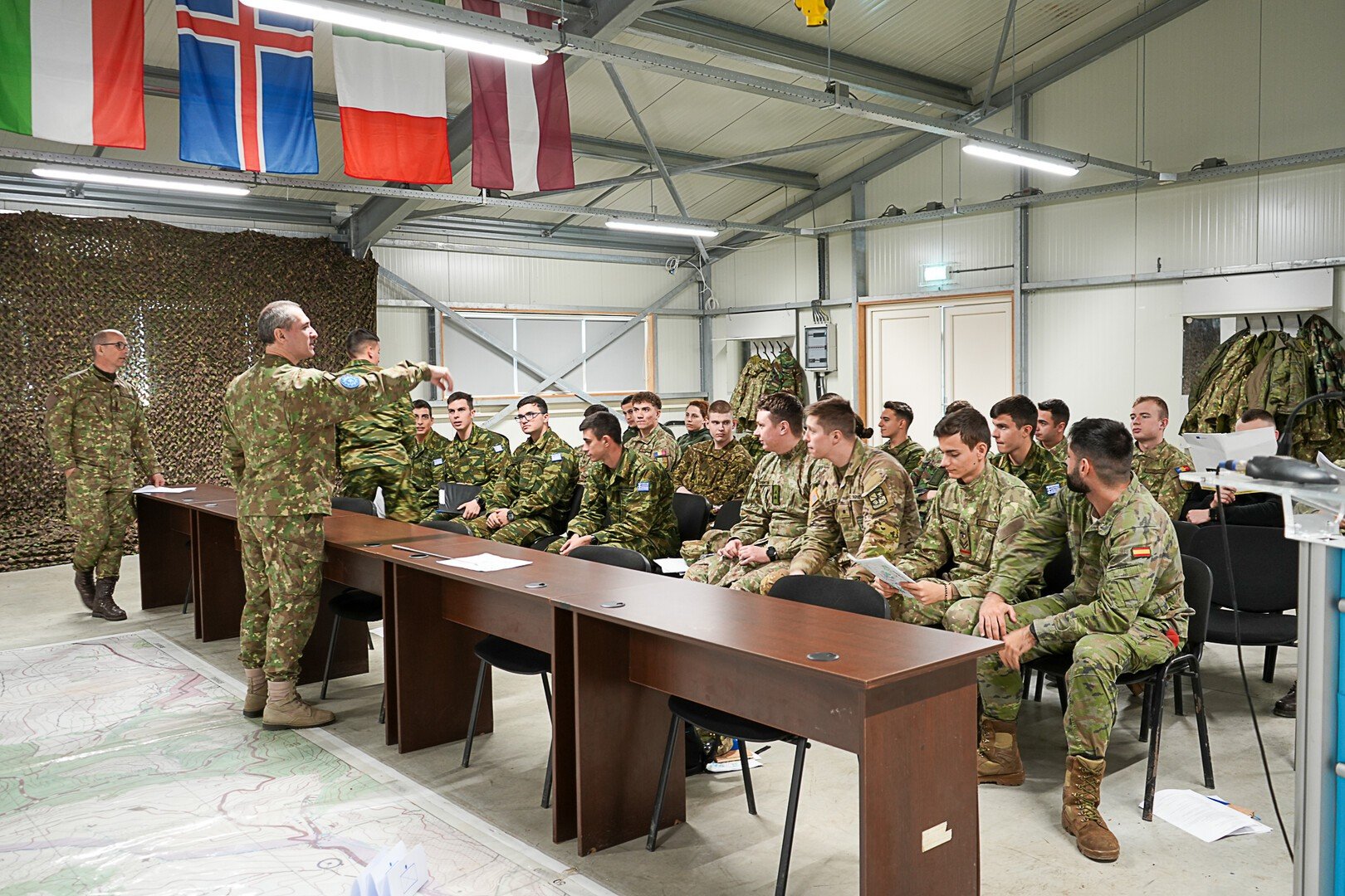 Cadeți ai AFT Sibiu au participat, alături de colegi străini, la modulul de Interoperabilitate, deșfășurat la Cincu