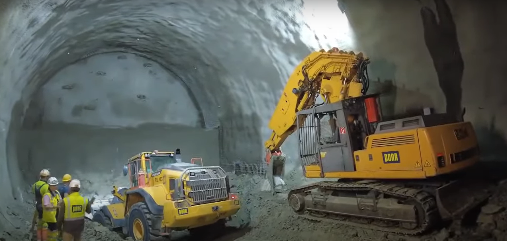 VIDEO: Autostrada Sibiu – Pitești: primul kilometru de tunel a fost forat