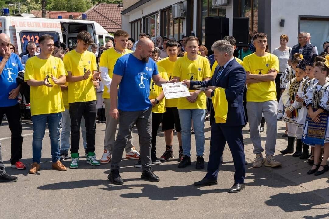 Jocul tradițional de Țuru la Mediaș
