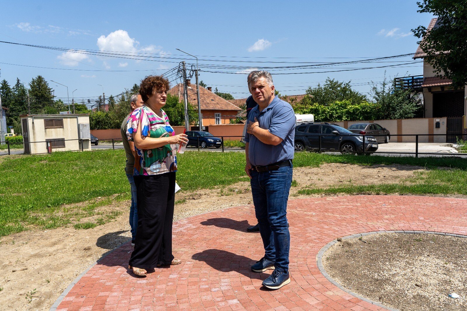 MEDIAȘ: Lucrări de modernizare a parcului de pe strada Dealu Furcilor