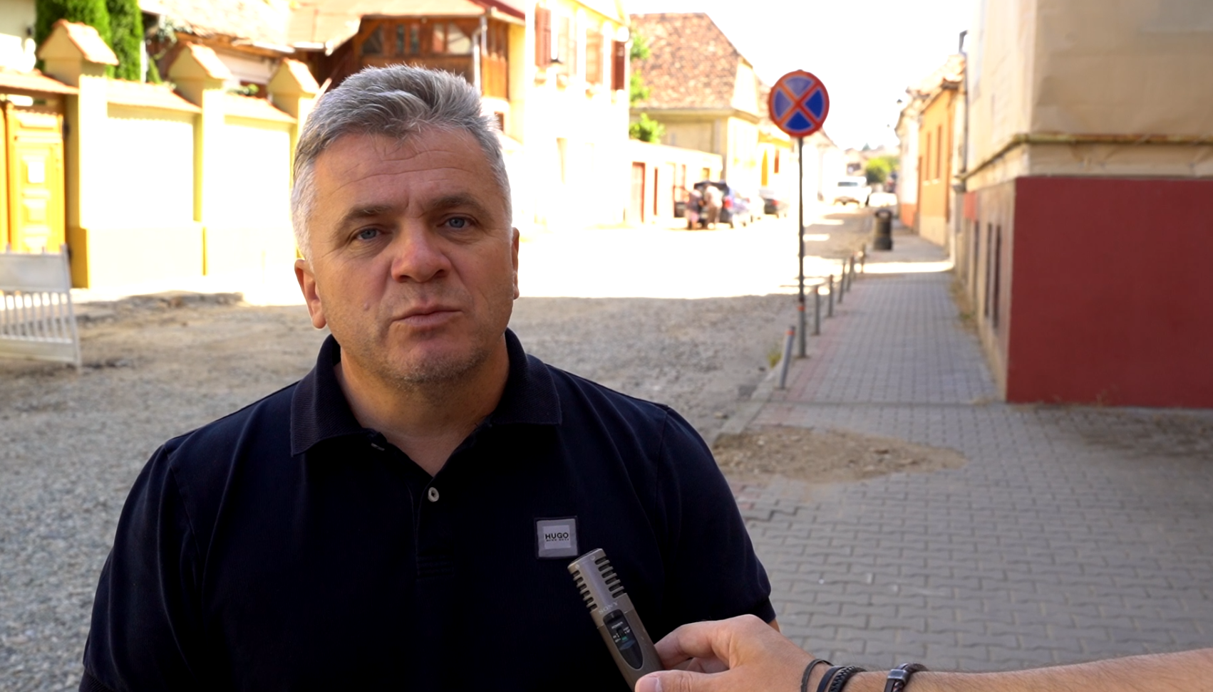 Video: Lucrări de reabilitare a străzii Petru Rareș din municipiul Mediaș