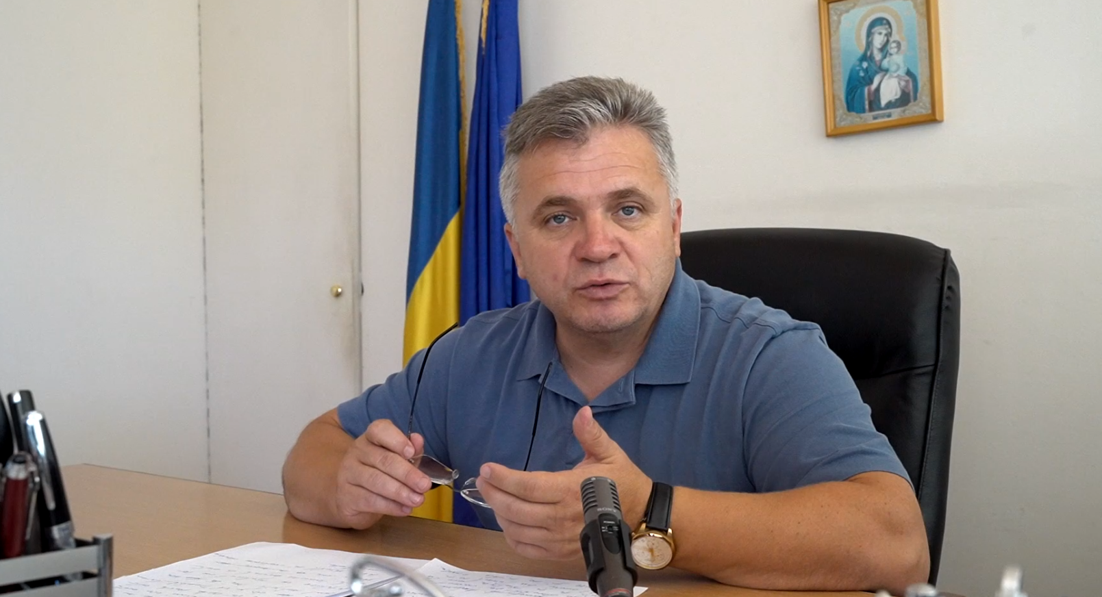 Primarul Mediașului în vizită de lucru la locuințele sociale colective situate pe strada Baia de Nisip