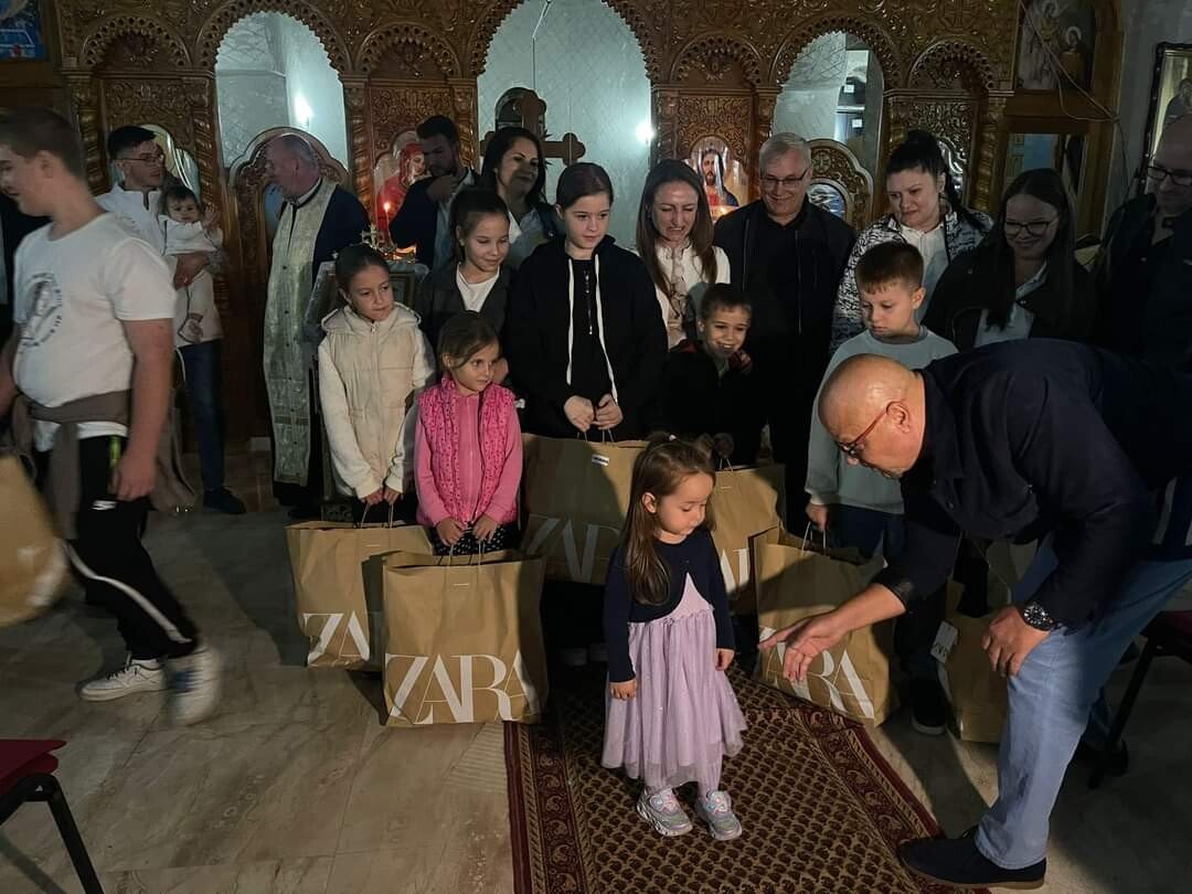 Donație generoasă a Echipei Galbene pentru copiii din Țiglari