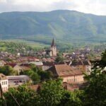 Centrul istoric al Cisnădiei, orașul afectat de proiectul de construcție Agora Heltau