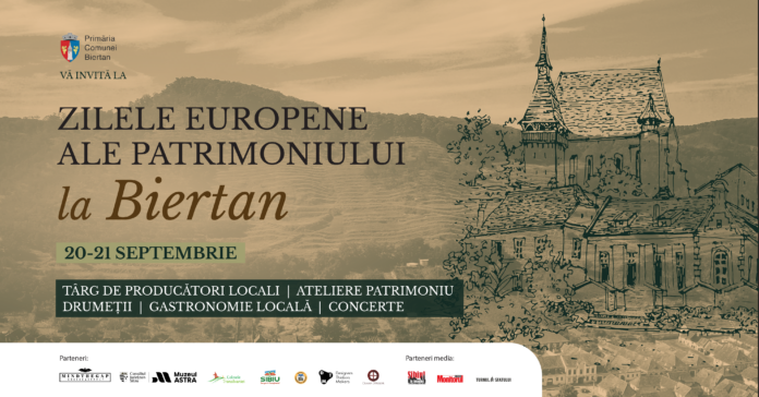 Afis_Biertan_Zilele Europene ale Patrimoniului