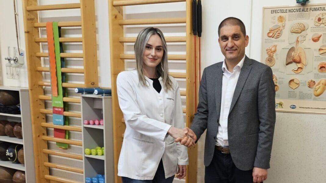 medic Adriana Canciu Manager Cristian Roman Pneumo Sibiu