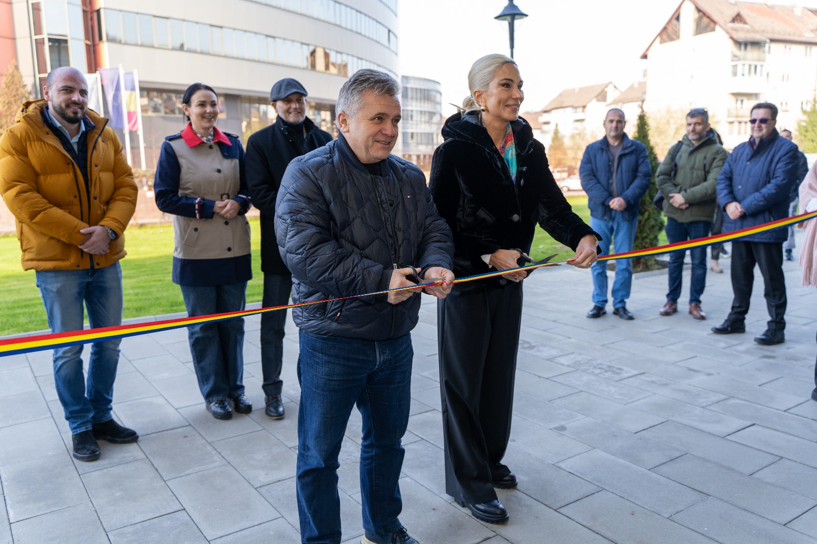 Inaugurarea „Centrului Social Comunitar de Agrement și Sport“ din municipiul Mediaș