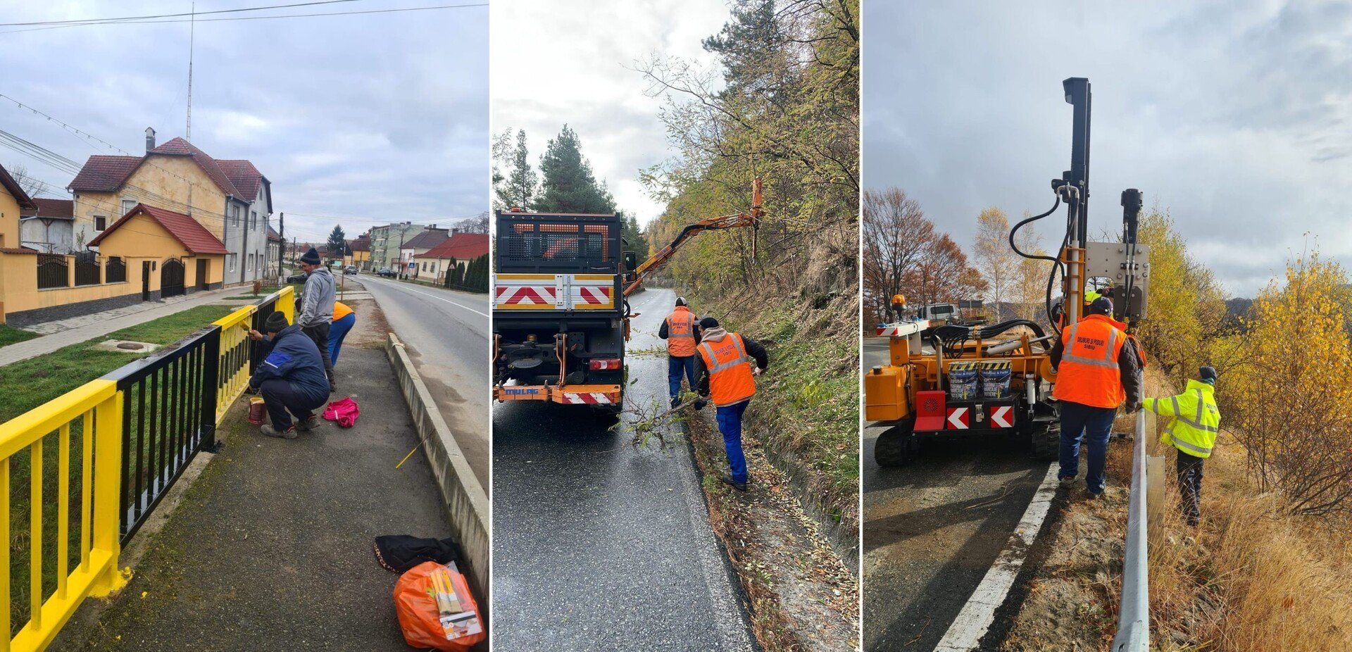 Drumuri și Poduri SA Sibiu anunță lucrările săptămânii pe drumurile județene