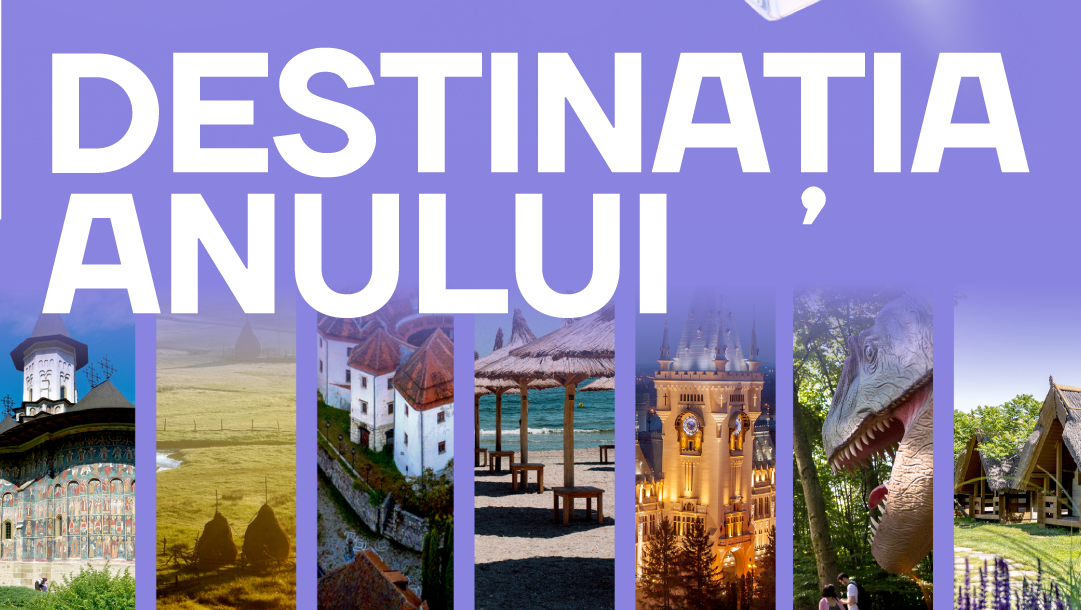 Destinația Anului lansează a cincea ediție și invită românii să nominalizeze destinațiile lor preferate