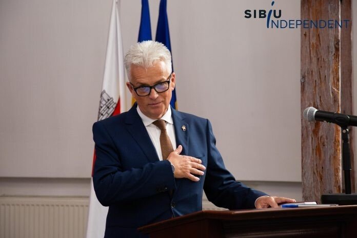 Gabriel Tischer, liderul grupului FDGR, discută despre reglementarea jocurilor de noroc în Sibiu