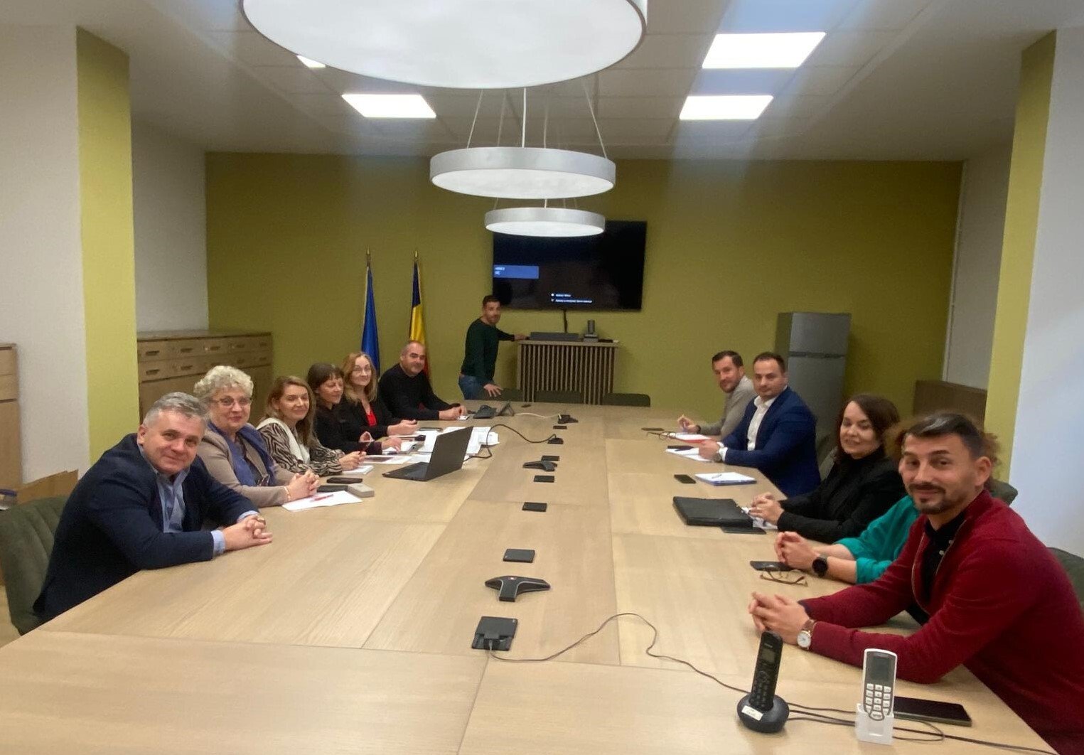 Vizită oficială a Primăriei Mediaș la Administrația Bazinală de Apă Mureș