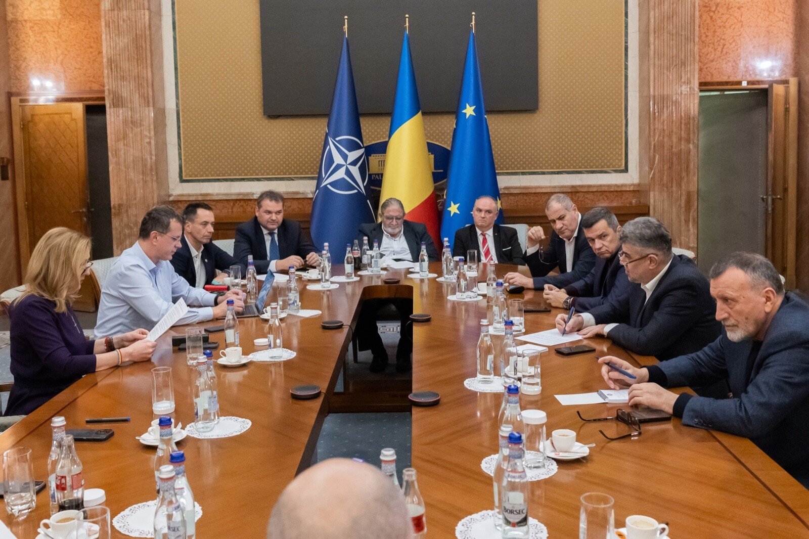 Angajamentul partidelor pro-europene pentru România și susținerea unui posibil candidat comun la prezidențiale (C.P)