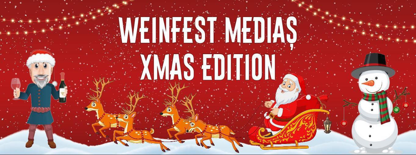 „Weinfest Christmas Edition” la castelul Mediaș: Sărbători de poveste cu vin cald, colinde și tradiții