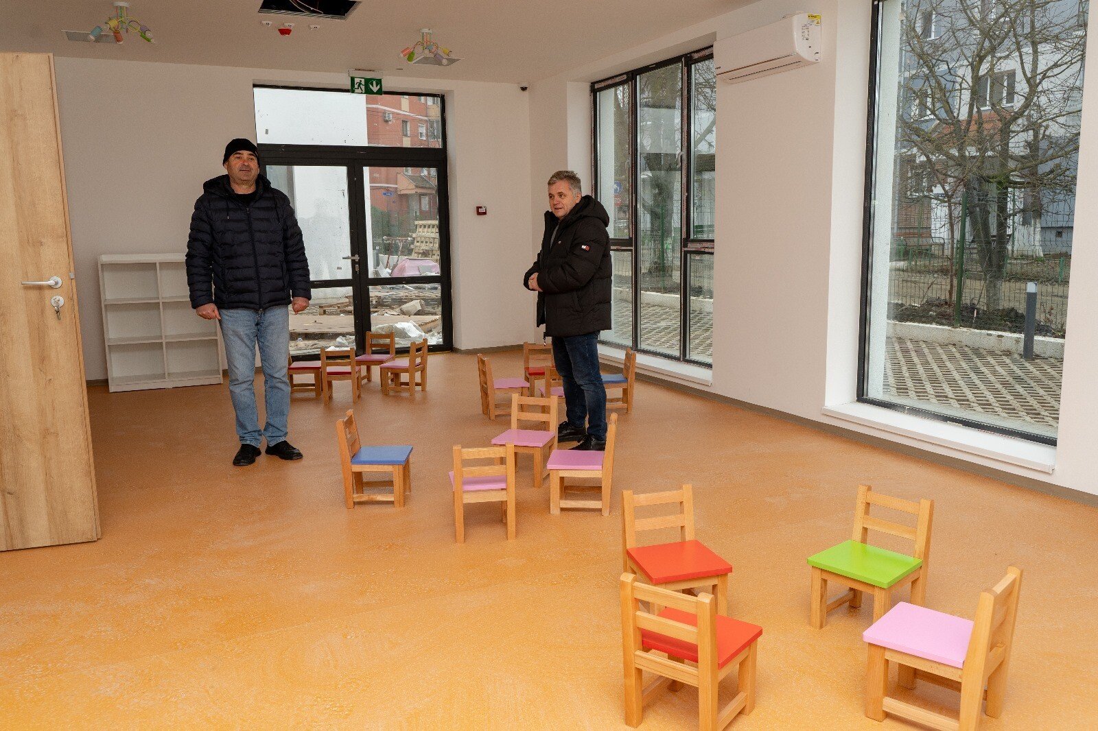 Mediaș: Vizită de lucru la sediul creșei din cartierul Vitrometan