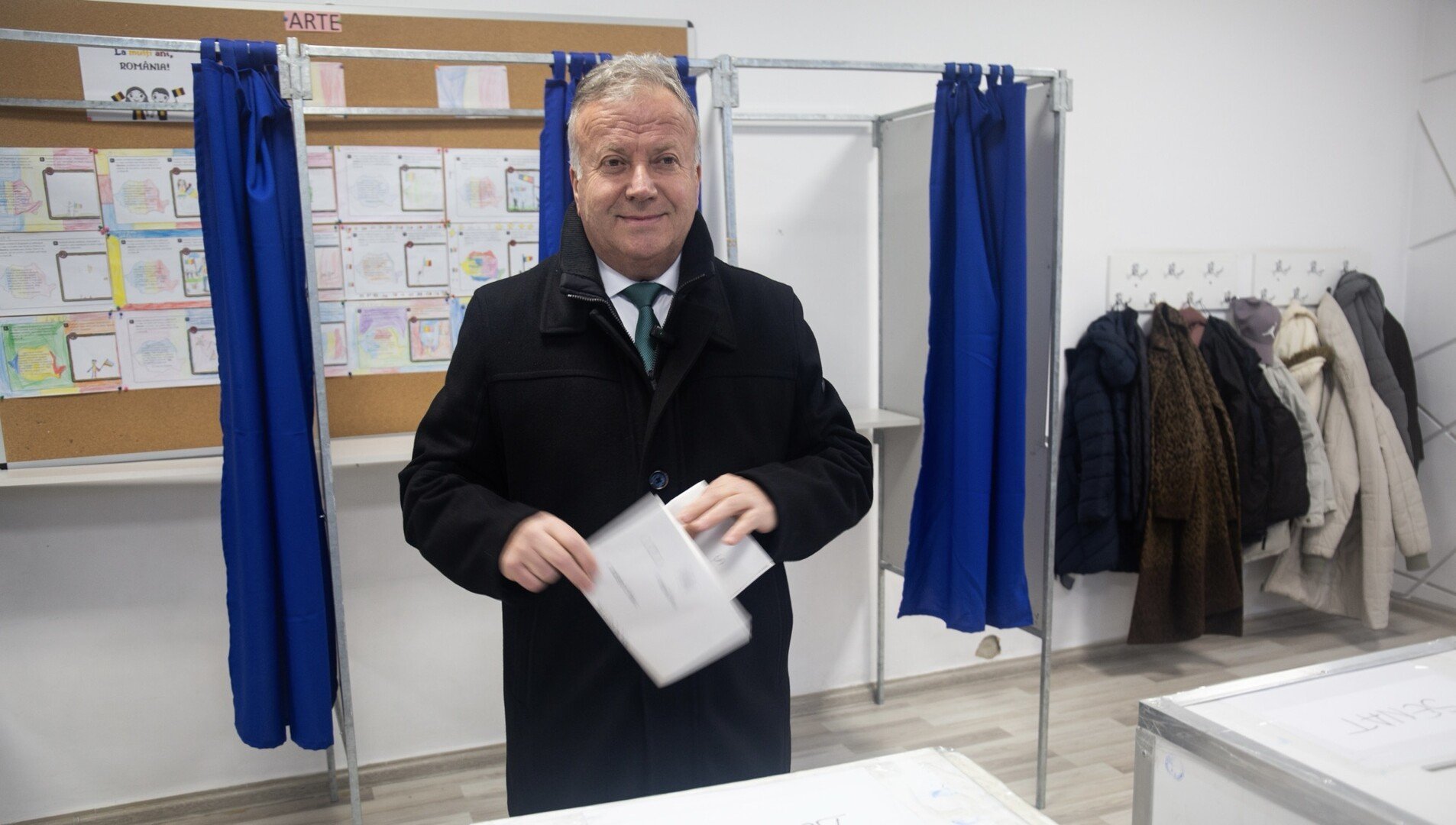Deputatul și Liderul Forța Dreptei Sibiu, Constantin Șovăială a votat la alegerile parlamentare