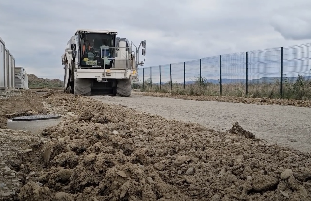 Progres pe șantierul Autostrăzii Sibiu – Făgăraș: lucrările avansează rapid