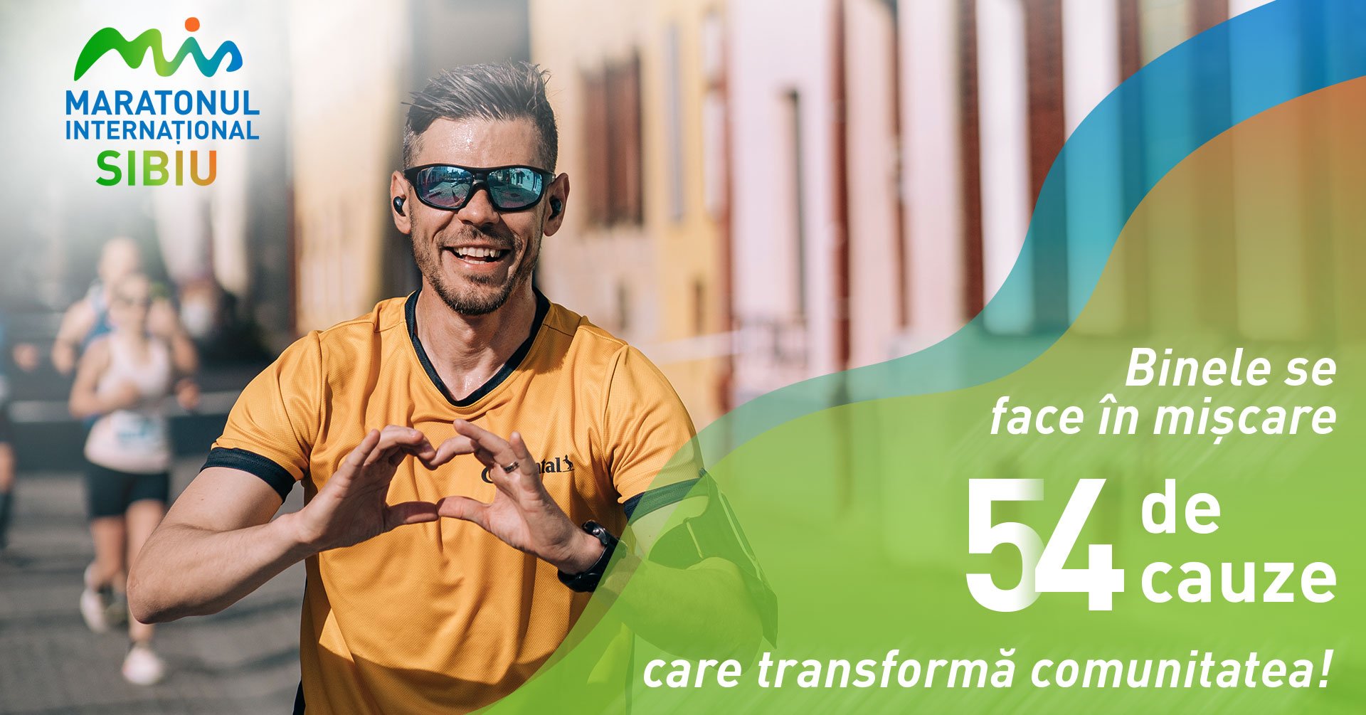 Maratonul Internațional Sibiu 2025: 54 de cauze, un singur obiectiv – binele comunității