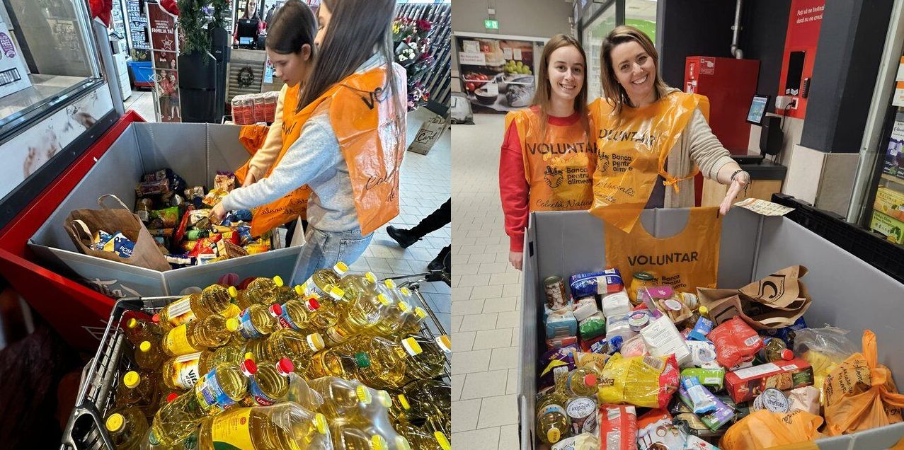 Start înscrierilor de voluntari pentru Colecta de Alimente, ediția de Paște. Până în 31 martie poți să te înscrii și să ajuți oamenii în nevoie