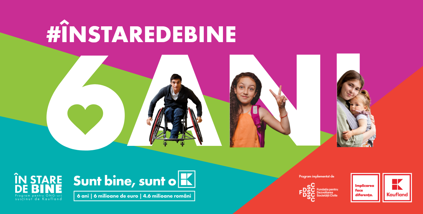 „În Stare de Bine” –  6 ani de proiecte care au schimbat comunități din Sibiu